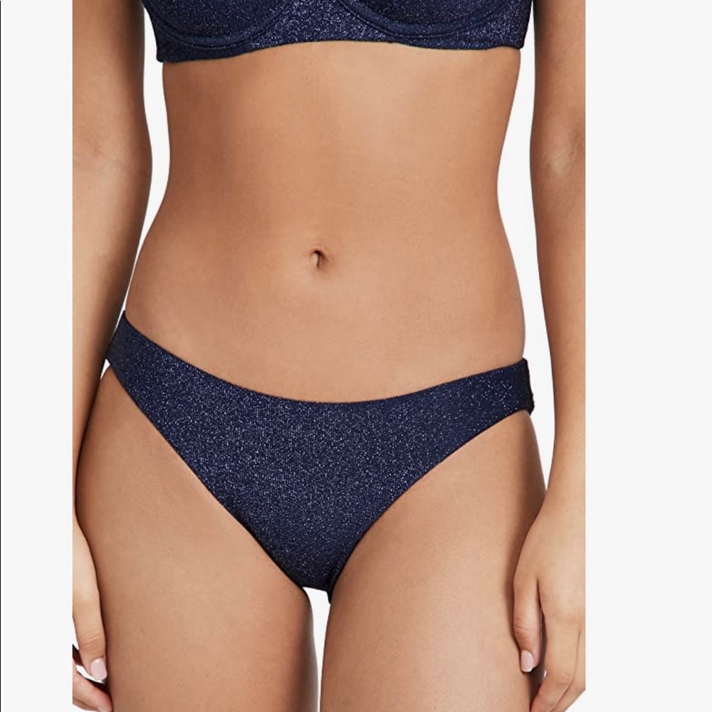 Ruched bikini bottom